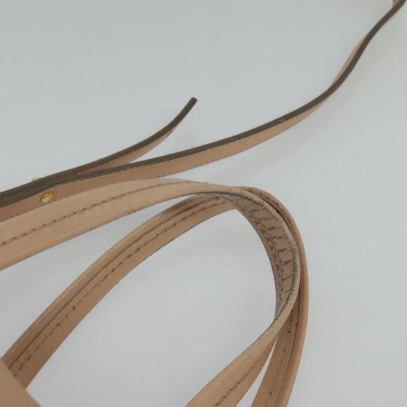 CELINE Vertical Cavas Hand Bag Leather Pink Gold - Picture 8 of 12